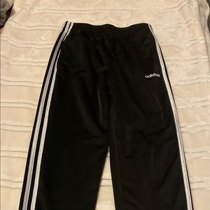 Black Adidas sweat pants